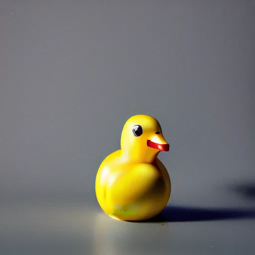 Image similar to rubber ducky, studio lighting