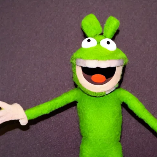 Image similar to jacksepticeye as a muppet