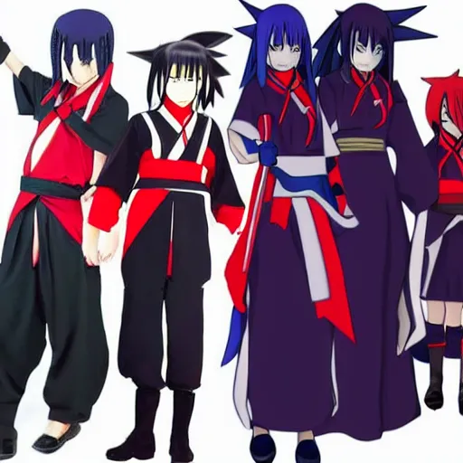 Image similar to akatsuki cosplay