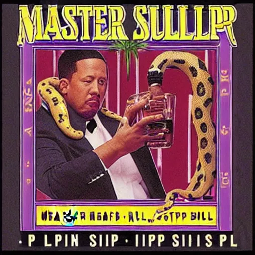 Image similar to master p album'sippin snake oil'no limit records 1 9 9 6