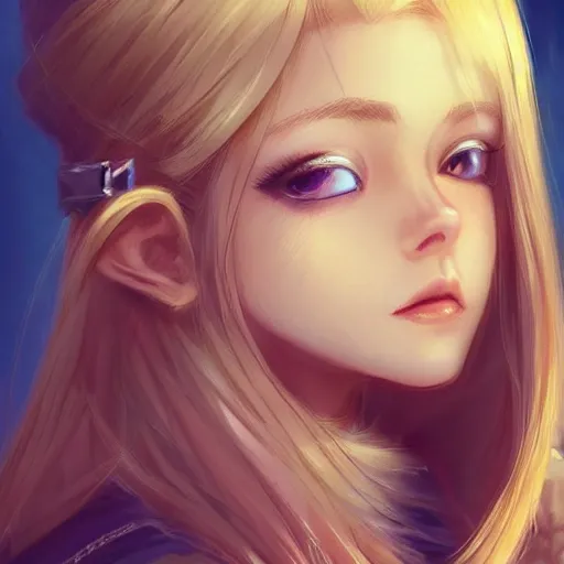 Image similar to blonde haired young gorgeous royal princess cute golden eyes concept art artstation pinterest wallpaper full hd high quality high resolution detailed beautiful epic masterpiece phenomenal incredible extraordinary amazing awesome spectacular exceptional astonishing astounding stunning magnificient wonderful marvelous