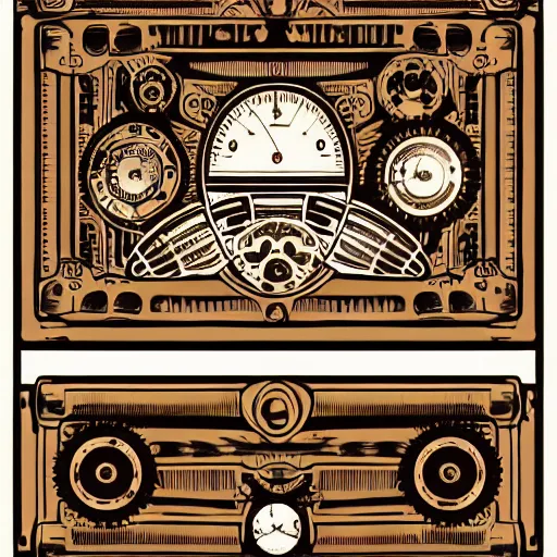 Image similar to steampunk graphic texture vector