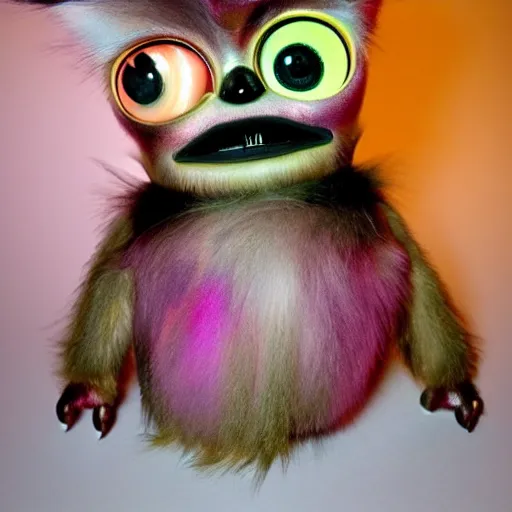 Image similar to really messed up furby