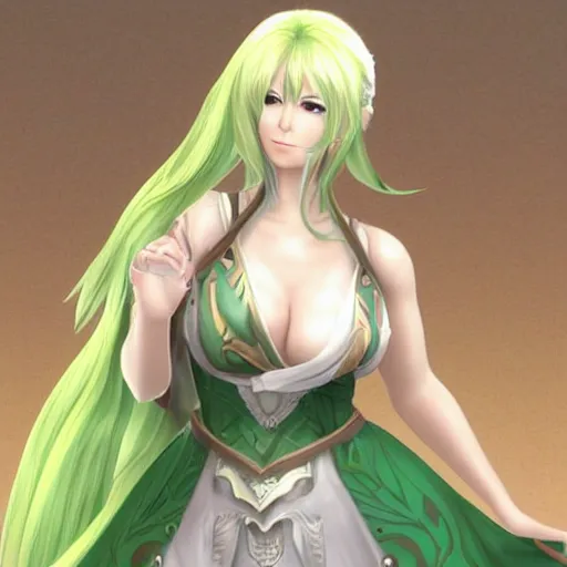 Image similar to Rydia of Mist