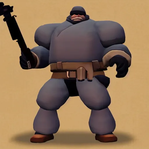 Image similar to Meet the heavy from team fortress 2, 2ch exclusive