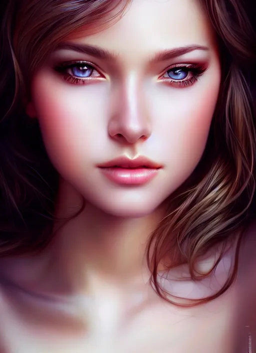 Image similar to a gorgeous female photo, professionally retouched, soft lighting, half body shot, realistic, smooth face, perfect eyes, symmetrical, wide angle, sharp focus on eyes, 8 k high definition, insanely detailed, intricate, elegant, art by artgerm