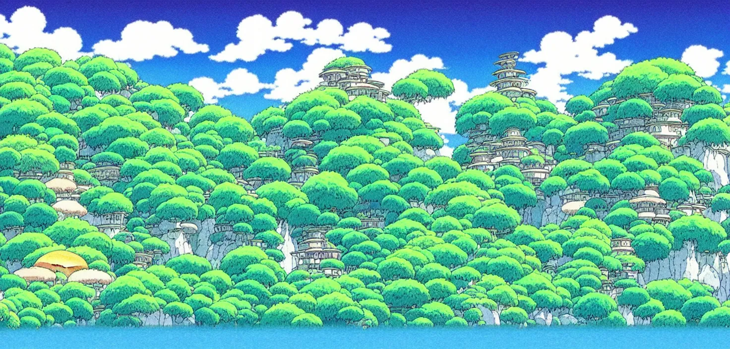 Prompt: exquisite studio ghibli landscape