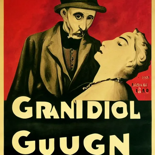 Image similar to grand guignol poster