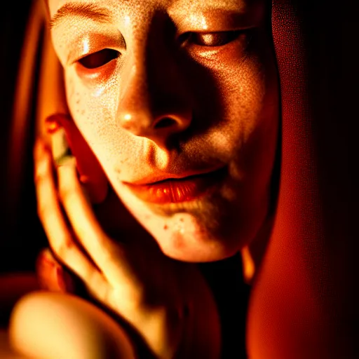Prompt: beautiful woman with soft skin, 8K artistic photography, photorealistic, chiaroscuro, by Steve Mccurry, Joey L, Raphael, Caravaggio