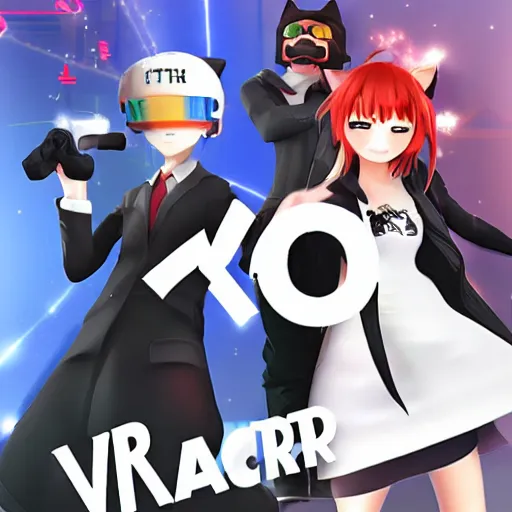 Image similar to vrchat internet gangster