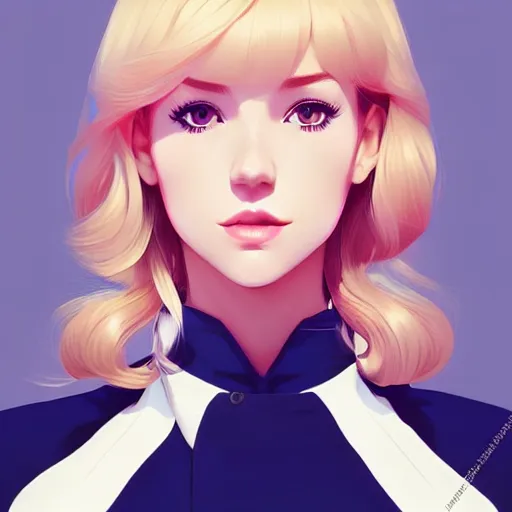 Prompt: a portrait of a beautiful blonde preppy, art by ilya kuvshinov and wlop and artgerm and josan gonzalez, digital art, highly detailed, intricate, sharp focus, trending on artstation hq, deviantart, pinterest, unreal engine 5, 4 k uhd image