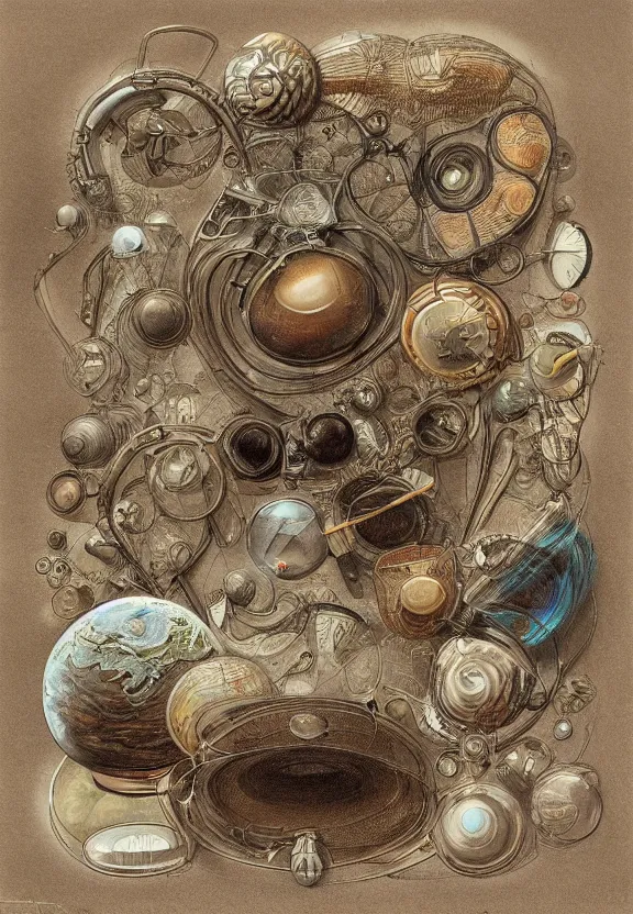 Image similar to earth tone and pastel medical equipment, rippling, minimalist environment, by haeckel, ernst, hr giger, thomas moran, pop art, in the style of bill sienkiewicz