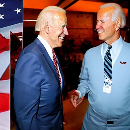 Image similar to joe biden with doc oc tentacles