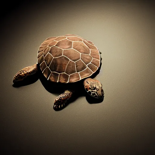 Image similar to Turtle as a human, 4K, product shoot, indoor lighting, good composition