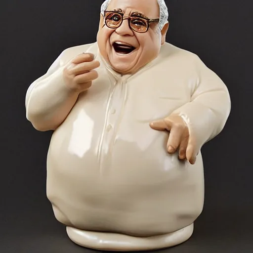 Image similar to Precious Moments ceramic figure of Danny Devito