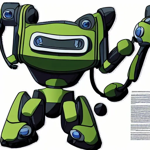 Image similar to robot pokemon anatomy schematics hyper realistic