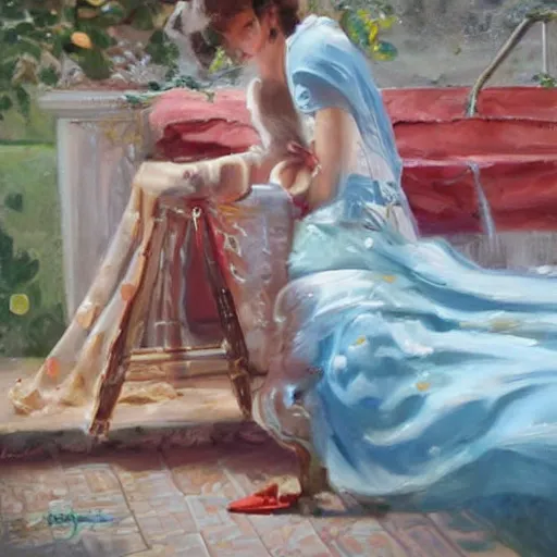 Image similar to The faithful wife by Vladimir Volegov