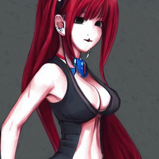 Image similar to high quality art of tifa lockhart in harajuku fashion, trending on artstartion