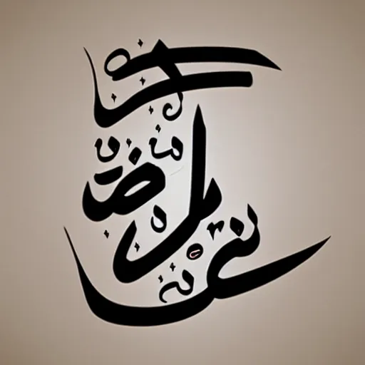 Image similar to arabic calligraphy