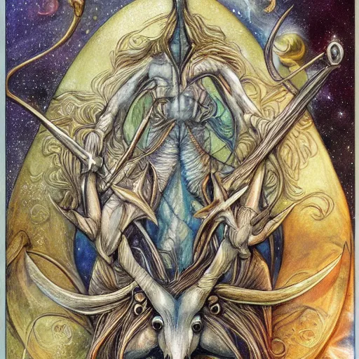 Image similar to detailed and sharp sagittarius artistic zodiac artwork, mystic style, detailed, 8 k, detailed, symmetrical, by brian froud