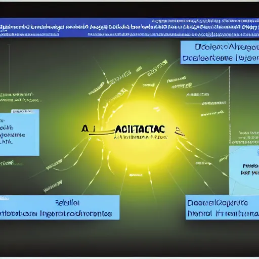 Image similar to Artificial Intelligence diagram of Stable Diffusion aka dream, Realistic, HDR, Clear Image, readable diagram,