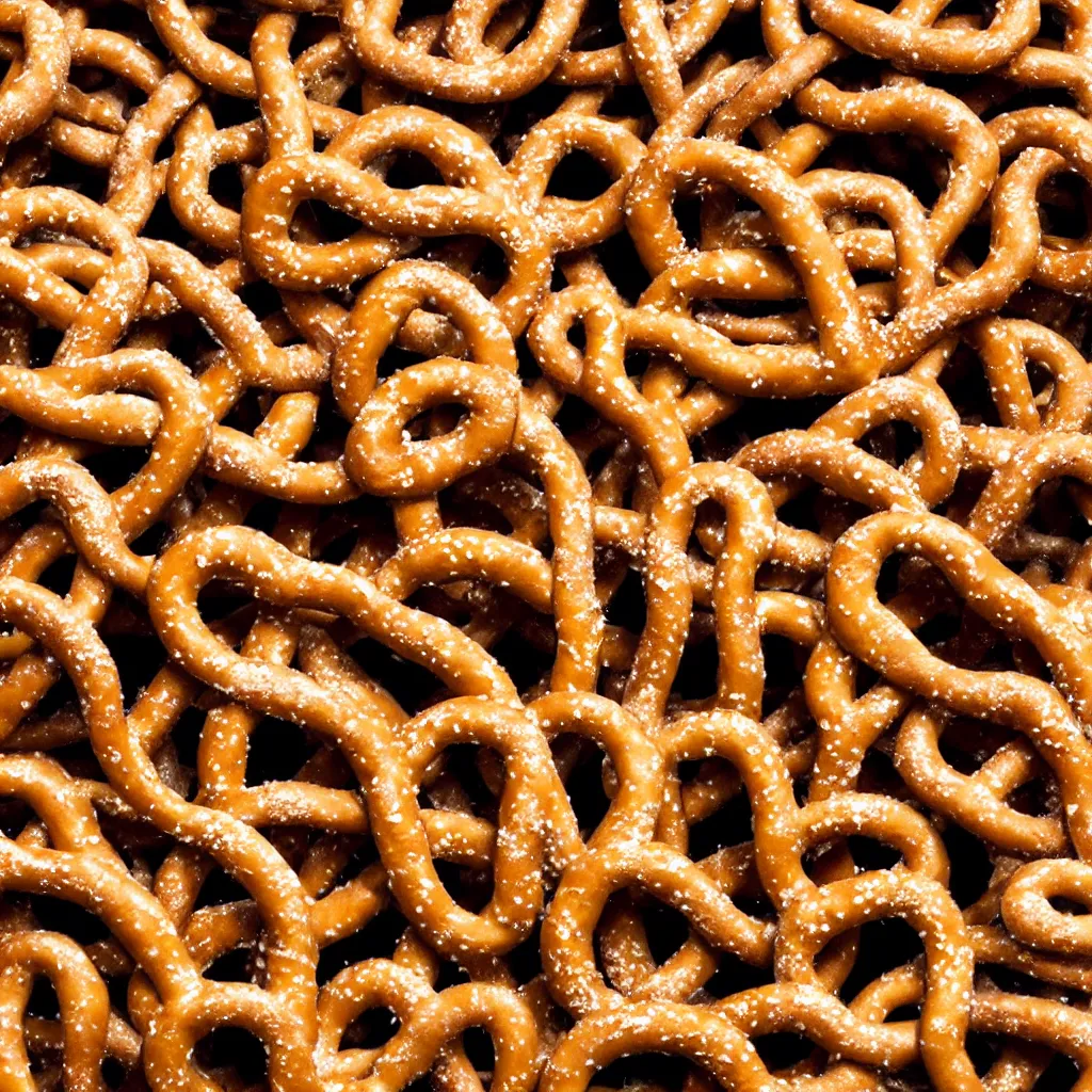 Prompt: pretzel texture, 4k