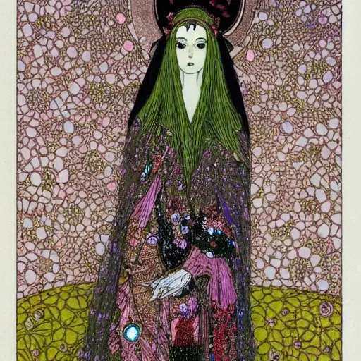 Image similar to Rosen Maiden by Harry Clarke