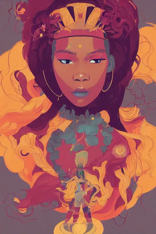 Image similar to album art for char zulu,'gaea goddess ', 3 d shapes, vector art, by sachin teng, trending on artstation