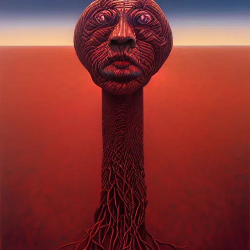 Image similar to grant us eyes, by jeffrey smith, zdzisław beksinski, oil on canvas