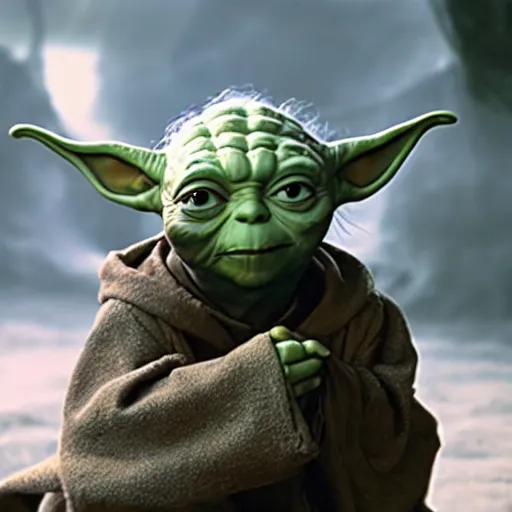 Image similar to yoda without ears