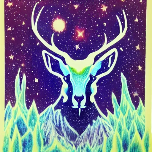 Image similar to cosmic stag