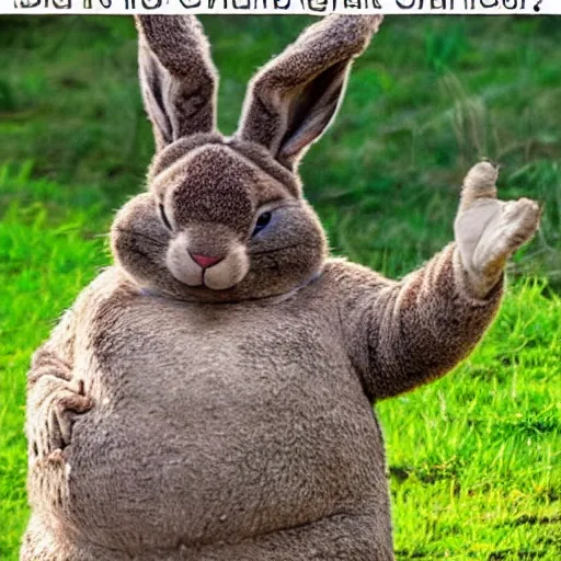 Image similar to big chungus