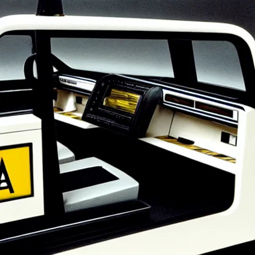 Image similar to jonathan ive dieter rams taxi cab