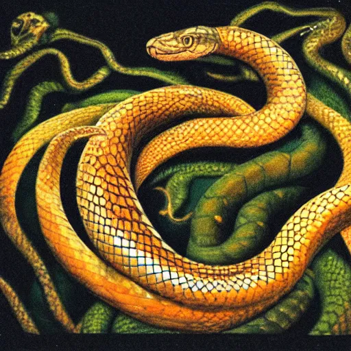 Image similar to the world snake