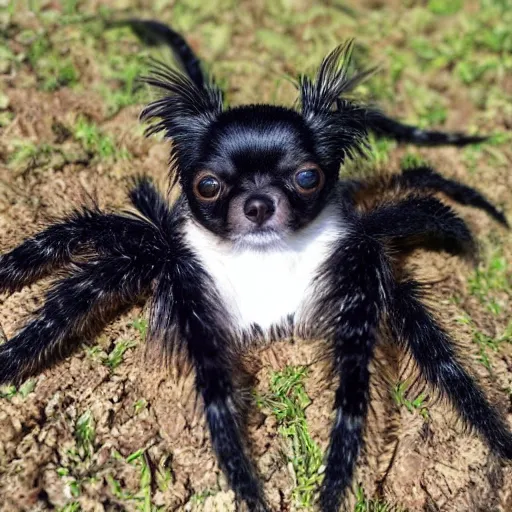 Image similar to chihuahua tarantula hybrid