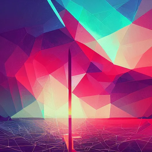 Image similar to mathematical graph by alena aenami and annato finnstark