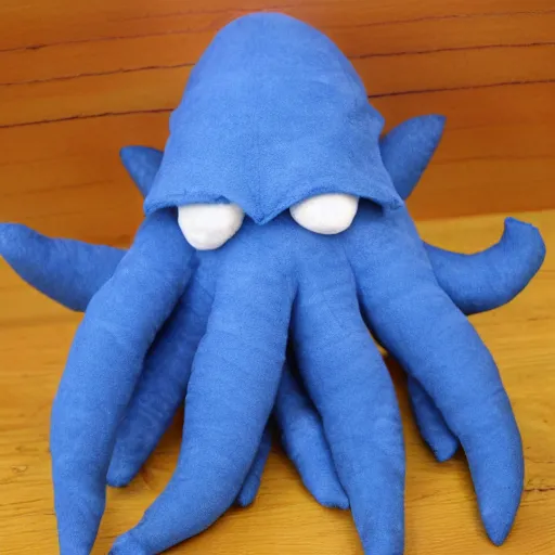 Image similar to cthulu plush toy