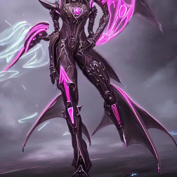 Prompt: highly detailed exquisite fanart, of a beautiful female warframe, but as a stunning anthropomorphic robot female dragon, with robot dragon head, doing an elegant pose, off-white plated armor, bright Fuchsia skin, full body shot, epic cinematic shot, realistic, professional digital art, high end digital art, DeviantArt, artstation, Furaffinity, 8k HD render, epic lighting, depth of field