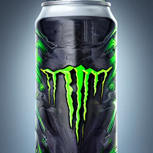 Prompt: new energy drink from monster energy , Ultra realistic illustration, highly detailed, digital painting, artstation, concept art, smooth, sharp focus, illustration