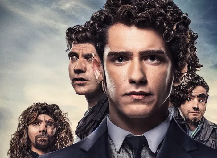 Image similar to portrait of the homelander from Amazon prime series The Boys