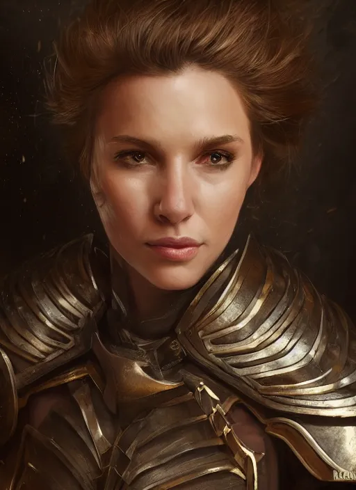 Prompt: portrait of rachel welch as a legendary knight warrior, hyper detailed, digital art, trending in artstation, cinematic lighting, studio quality, smooth render, unreal engine 5 rendered, octane rendered, art style by klimt and nixeu and ian sprigger and wlop and krenz cushart.