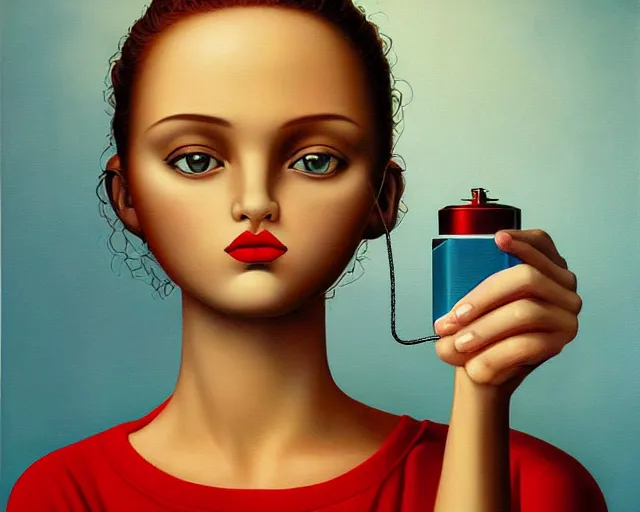 Image similar to lost opportunities, an ultrafine detailed painting by rafal olbinski, behance contest winner, pop surrealism, detailed painting, very detailed, minimalist, skeuomorphic, airbrush art