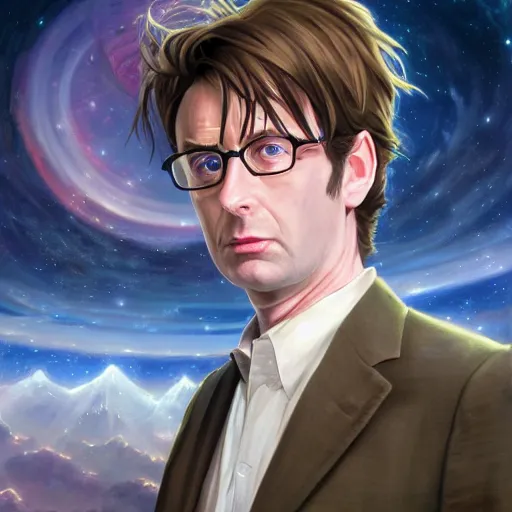 Prompt: The Tenth Doctor as a Beautiful Anime Girl, Looking into the camera, detailed, centered, digital painting, artstation, concept art, donato giancola, Joseph Christian Leyendecker, WLOP, Boris Vallejo, Breathtaking, 8k resolution, extremely detailed, beautiful, establishing shot, artistic, hyperrealistic, beautiful face, octane render, cinematic lighting, dramatic lighting, masterpiece