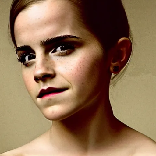 Prompt: Emma Watson in a renaissance painting