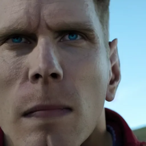 Image similar to Live Action Still of Jerma in Breaking Bad, real life, hyperrealistic, ultra realistic, realistic, highly detailed, epic, HD quality, 8k resolution, body and headshot, film still