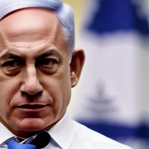 Image similar to benjamin netanyahu with a full beard