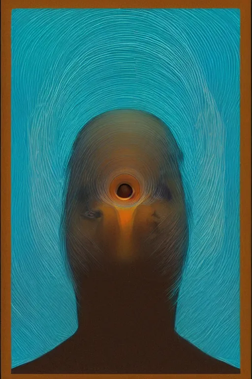 Image similar to woman wearing oculus and digital glitch head edward hopper and james gilleard, zdzislaw beksisnski, higly detailed