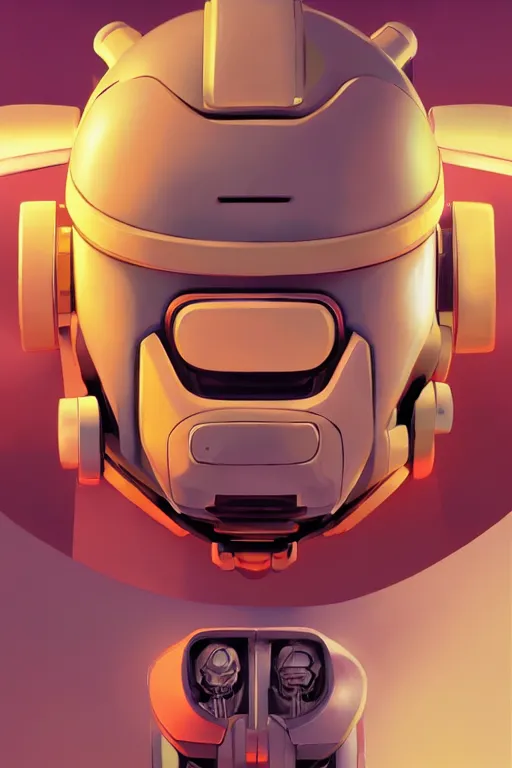 Image similar to metabots medabots medarotto medarot robot minimalist comics helmet mask neon cybereye, behance hd by jesper ejsing, by rhads, makoto shinkai and lois van baarle, ilya kuvshinov, rossdraws global illumination ray tracing hdr radiating a glowing aura