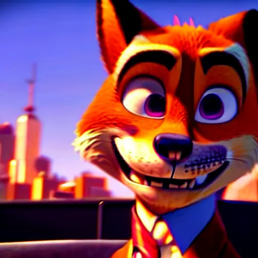 nick wilde as max payne 3 set in gritty neo - noir | Stable Diffusion ...