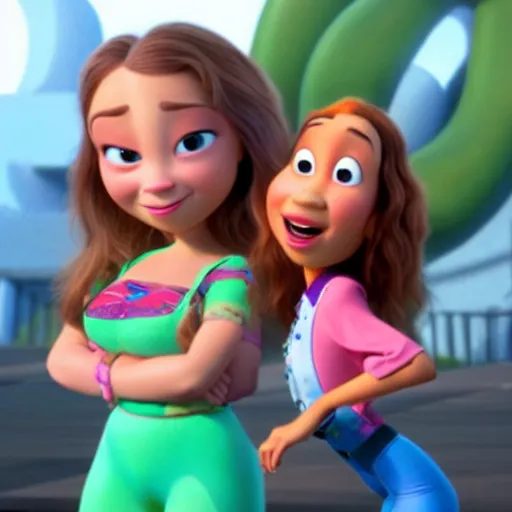 Image similar to remy lacroix in a pixar movie